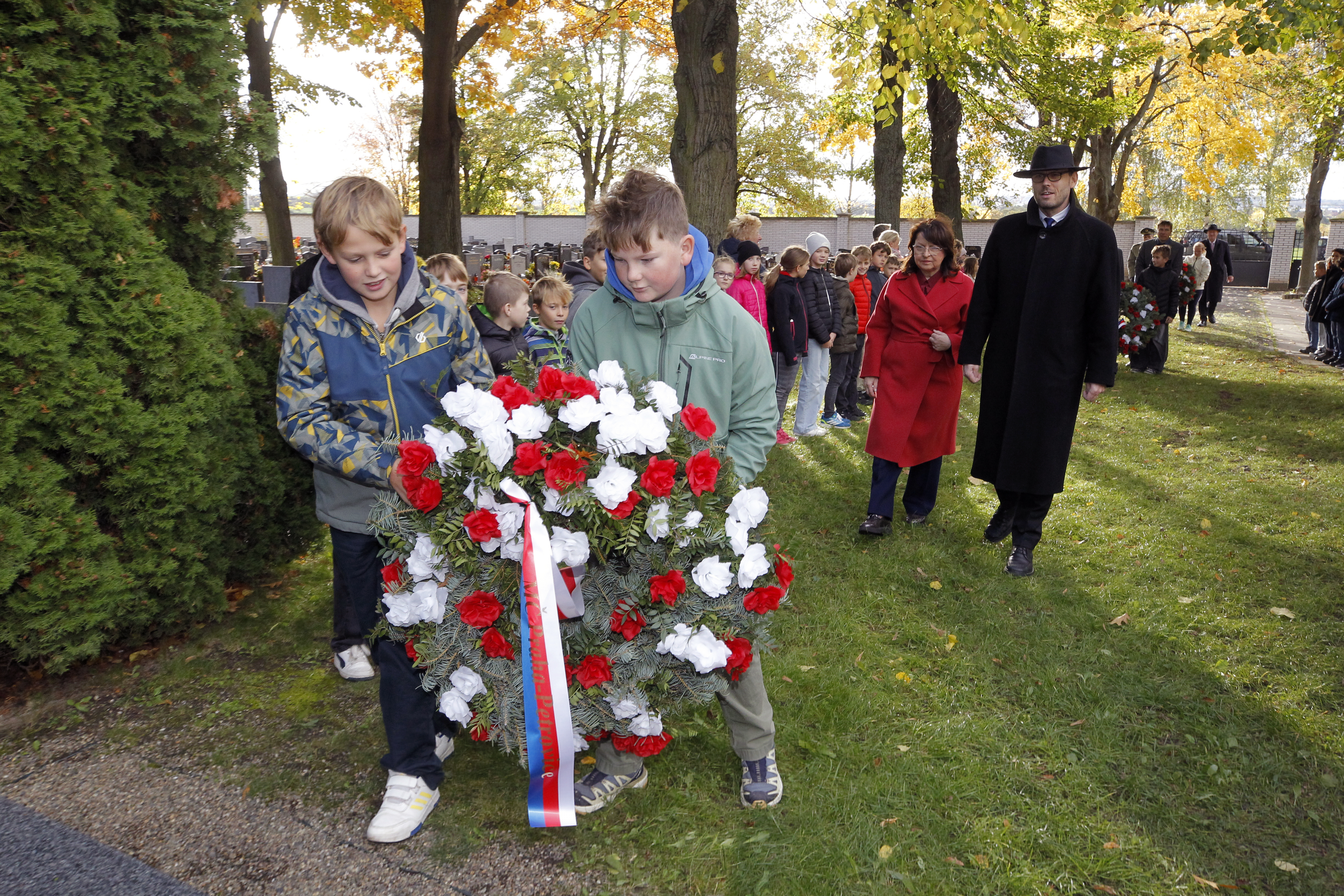 Kladení věnců 24.10.2025