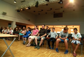 Vyhlášení vítězů fotografické a literární soutěže.